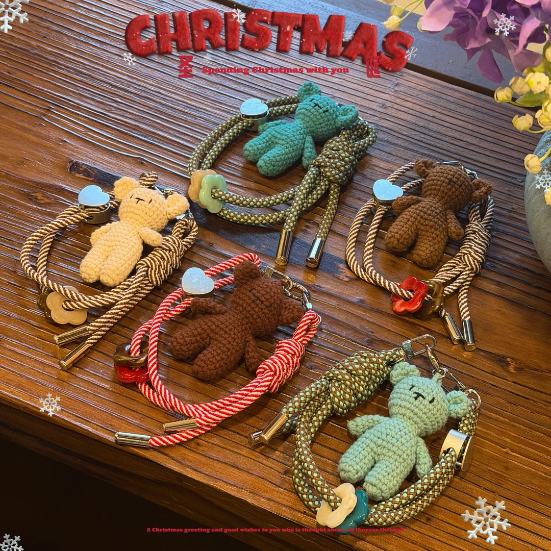 奥库威官方正品可爱KT猫挂件手作原创手机链短款手工装饰挂件挂饰