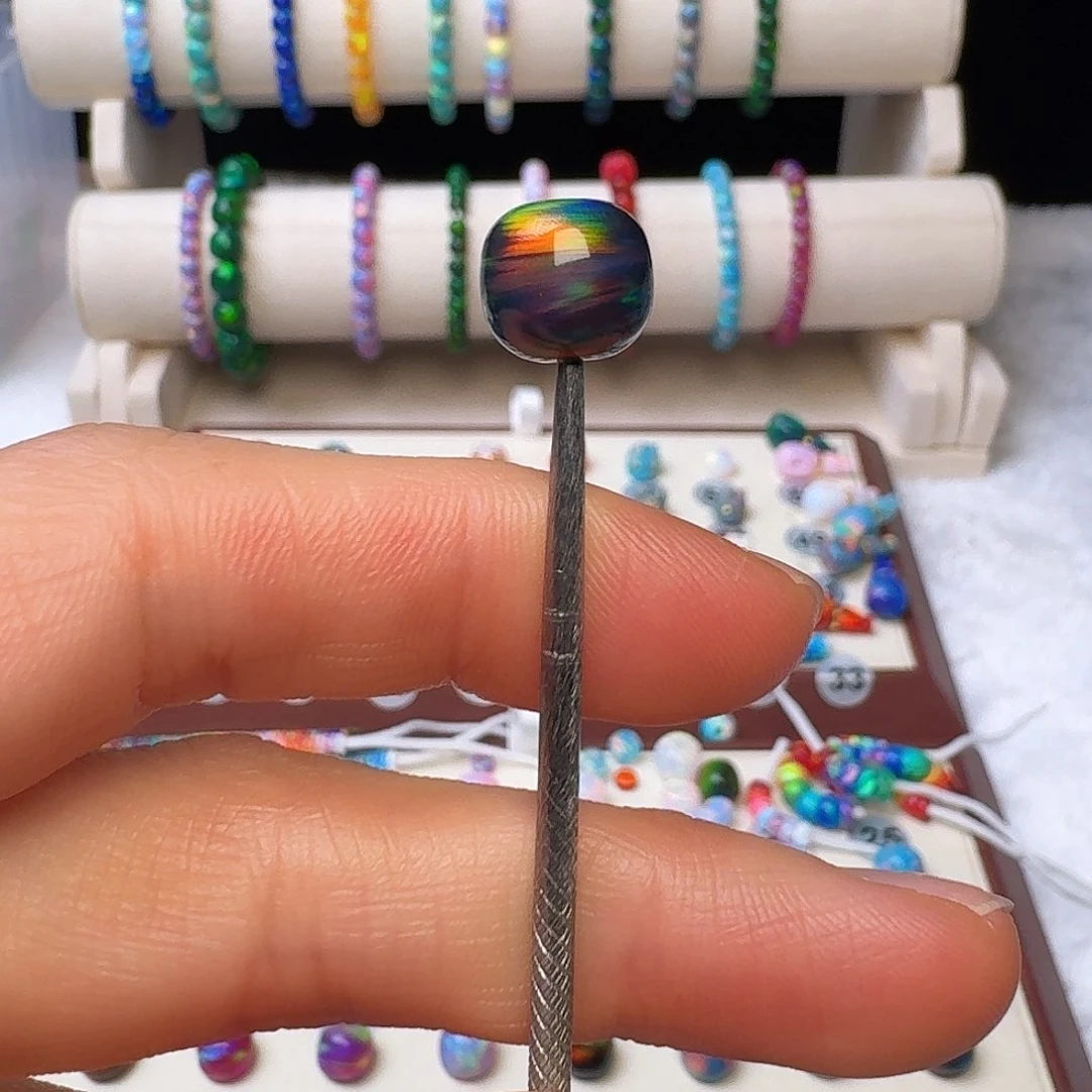 树脂制品人造欧泊卡10老型星河璀璨单颗