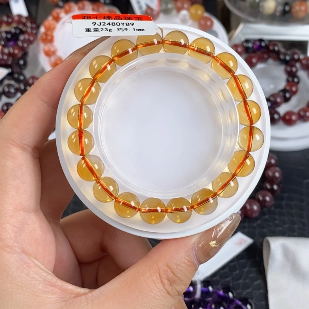 未镶嵌手链水晶天然 9.1mm