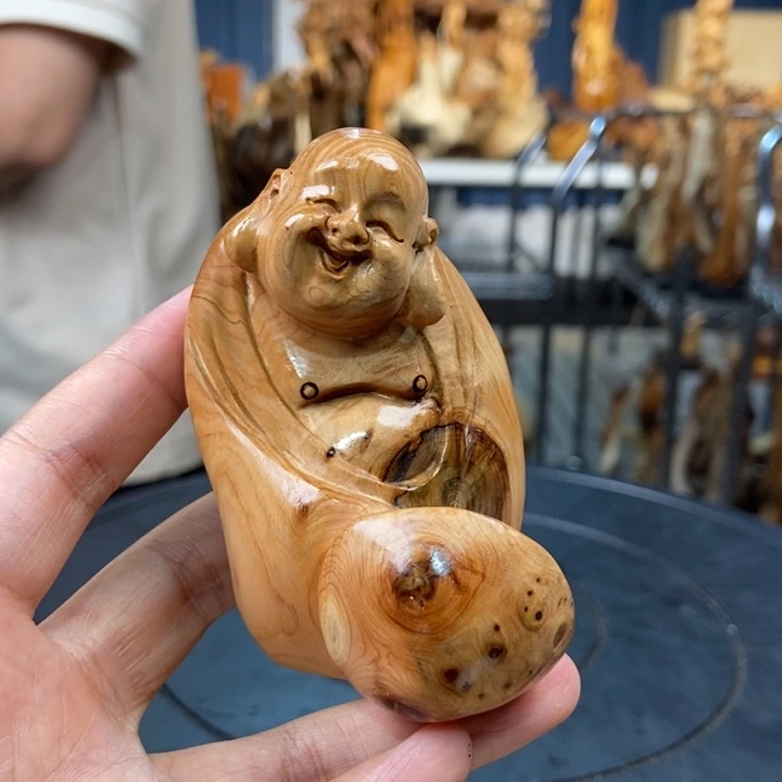 柏木（崖柏）手把件