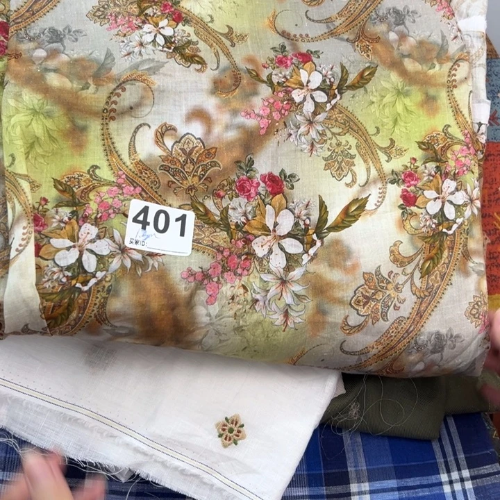 麻401瑕疵福利纯苎麻1.3米