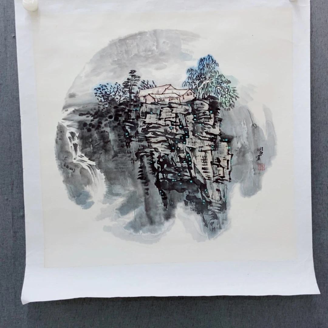 国画平*手写手绘国画136