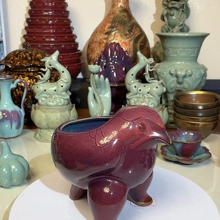 瓷片摆件摆件摆件