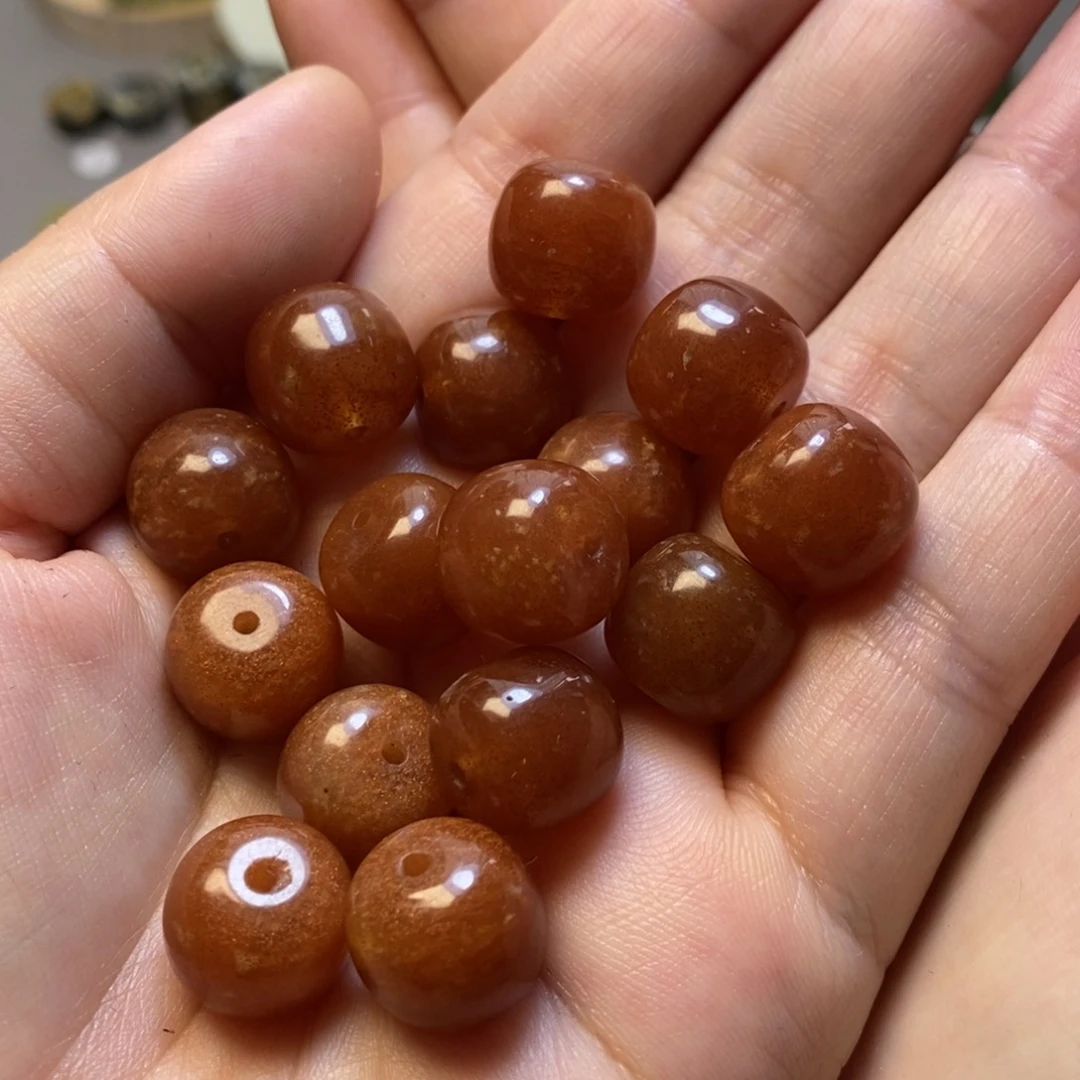 【闪购商品】蛇纹石玉未镶嵌配饰含**蜜