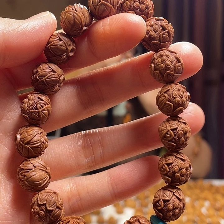 手串/手链橄榄核龙纹桃核