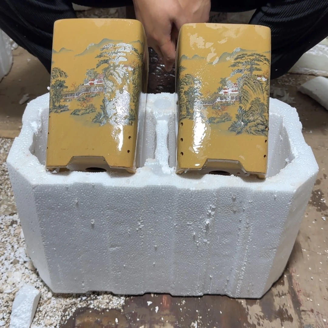 紫砂花盆口径14.22口径