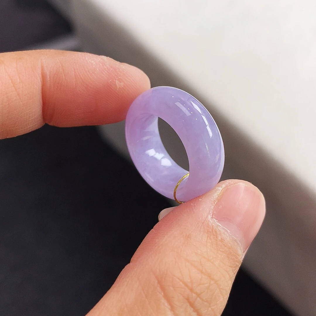 翡翠未镶嵌戒指7号