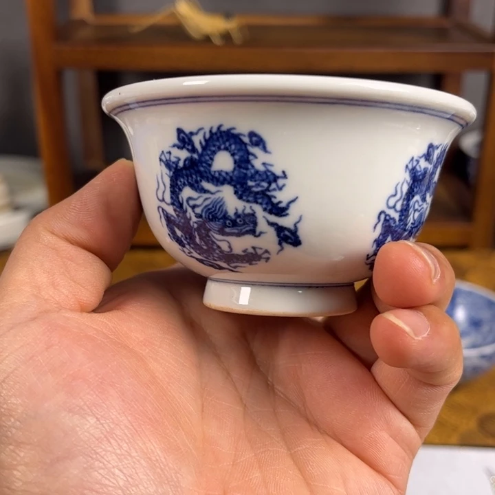 高温原矿釉里红陶瓷