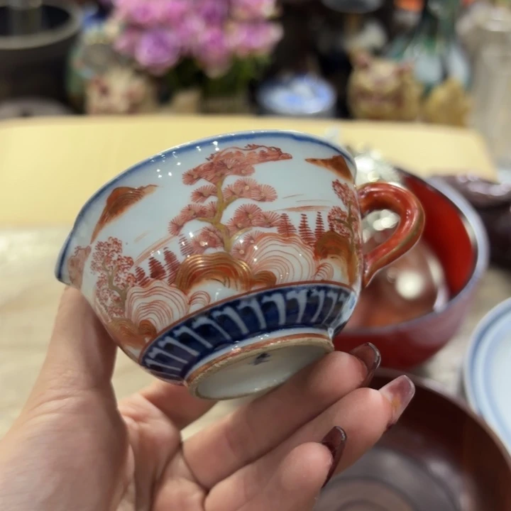 陶瓷古美术置物摆件