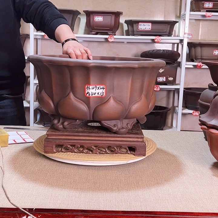 紫砂花盆紫砂花盆