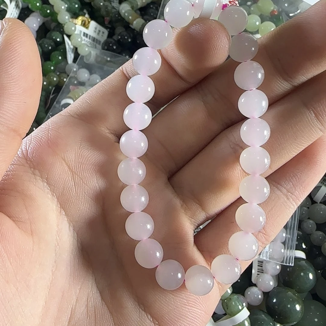 和田玉手链未镶嵌124