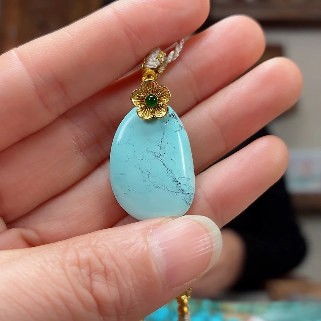 未镶嵌绿松石珠宝奇石