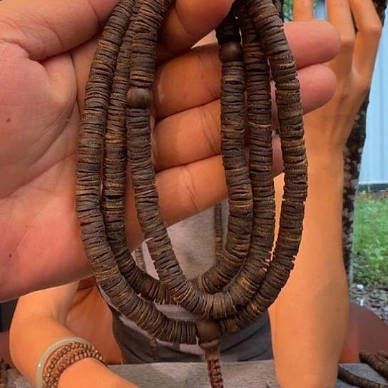 沉香手串黑美人皮油沉水0.8-42多样性发货1条