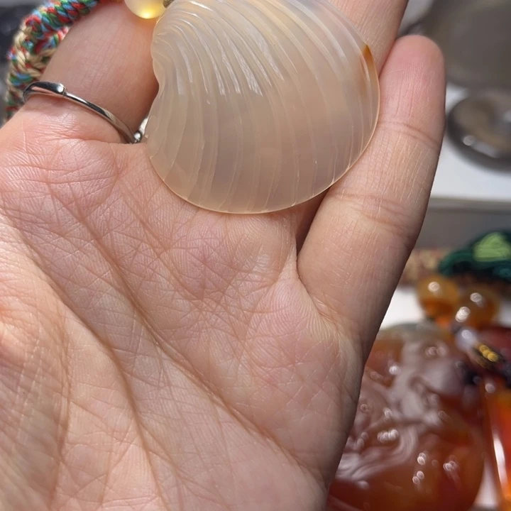 玛瑙/玉髓颈饰合金雪**火7