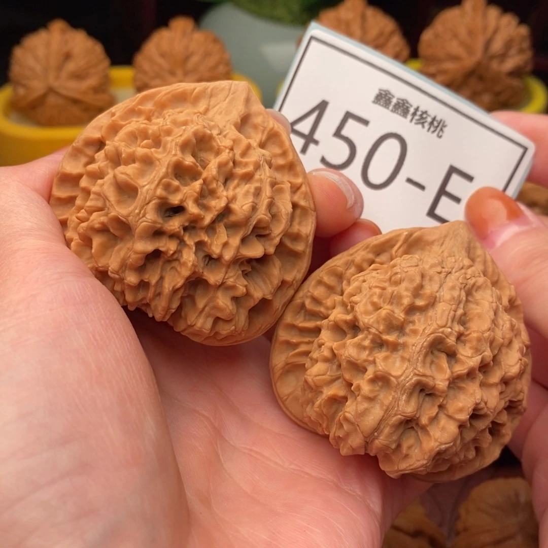 文玩核桃把件官帽50