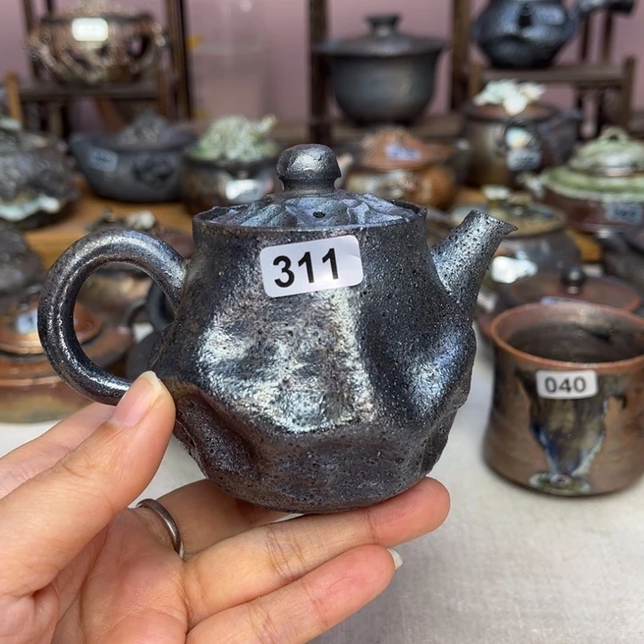 壶裸柴烧陶瓷茶具