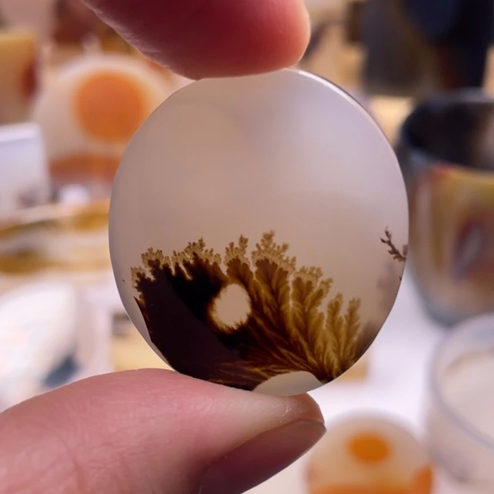 玛瑙/玉髓未镶嵌吊坠(不含链)