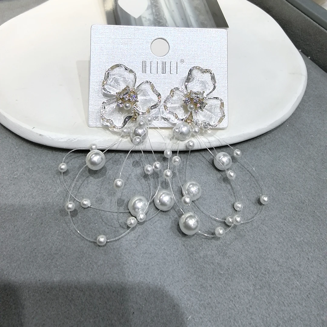 铜合金耳饰 66区 6615 轻奢新款时尚手工气质套装饰品