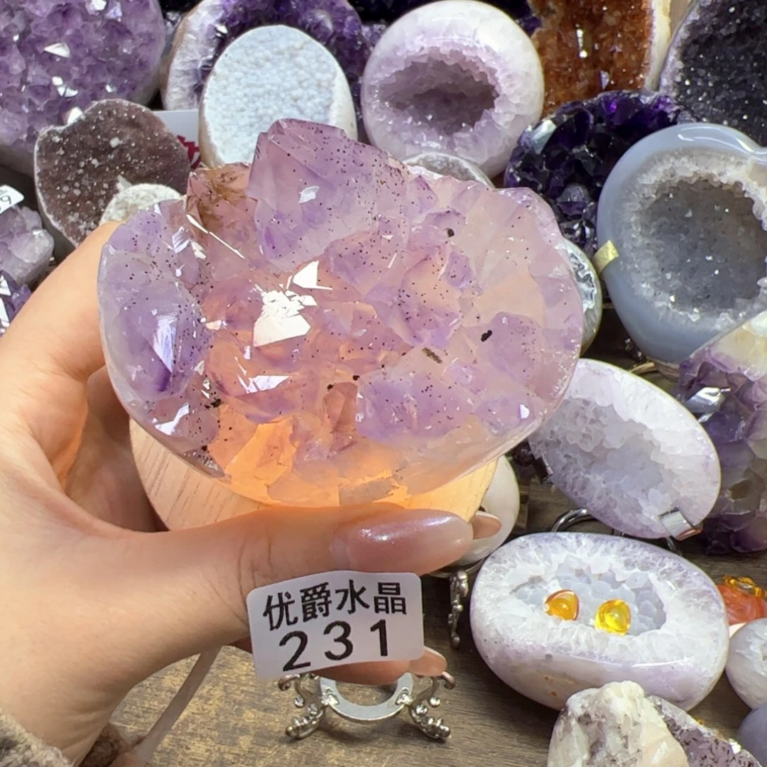 未镶嵌大型摆件（非配饰）紫晶231