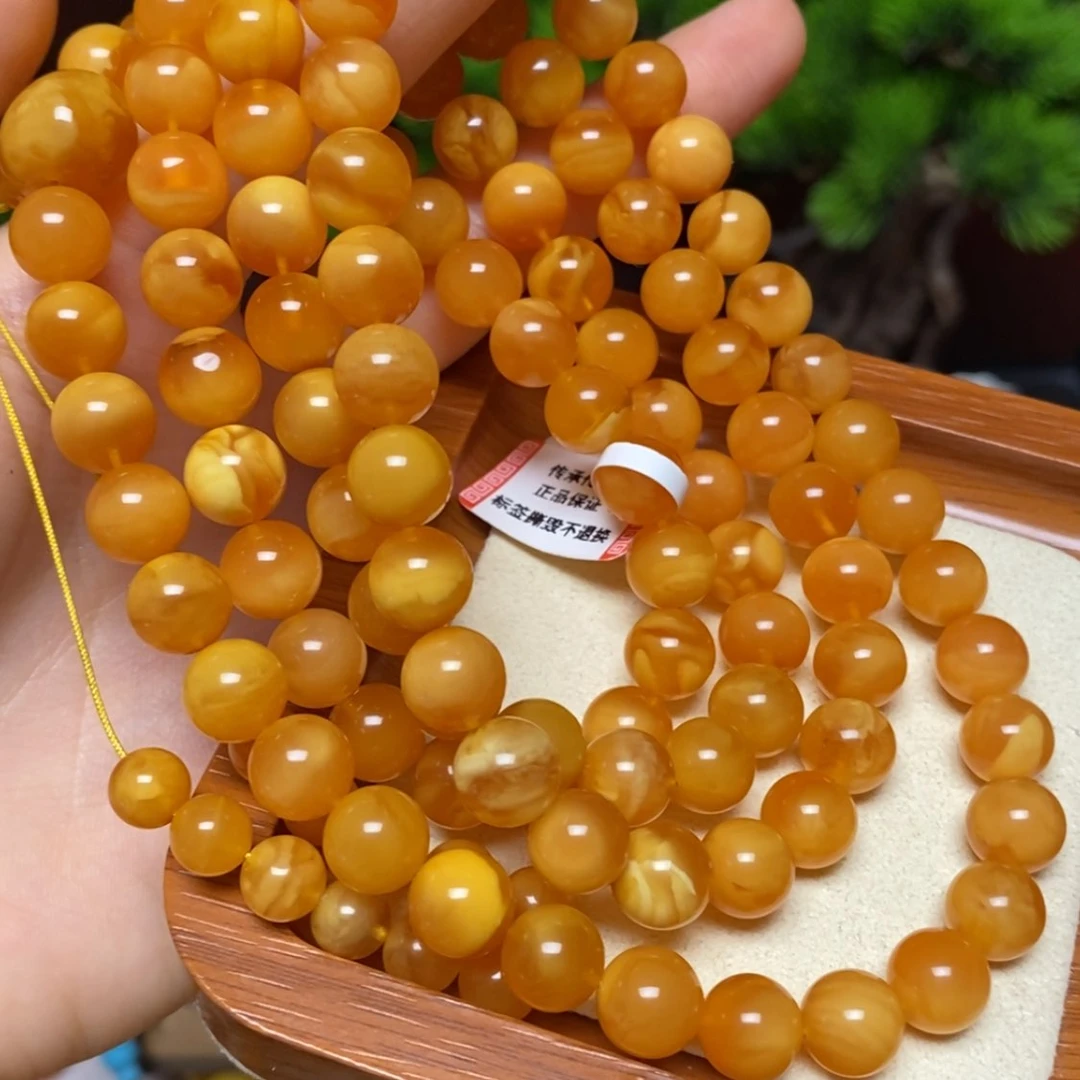 【闪购商品】手链蜜蜡未镶嵌手串