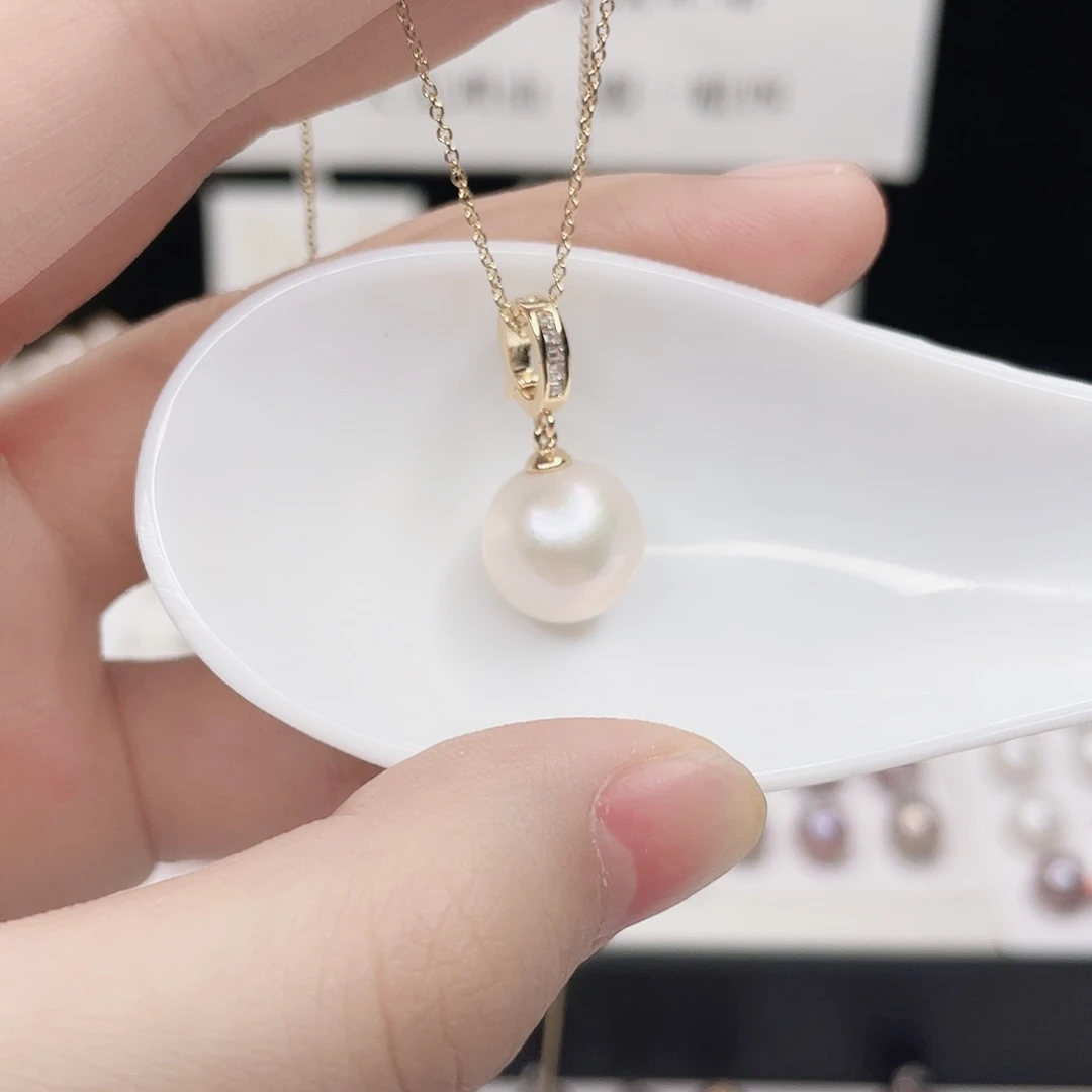 淡水珍珠合金吊坠(赠链)