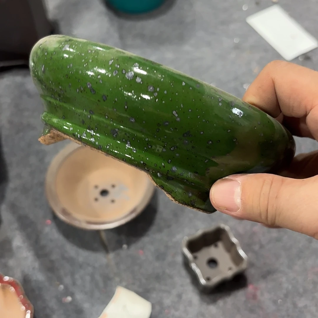 c***8紫砂花盆宜兴紫砂工艺美术
