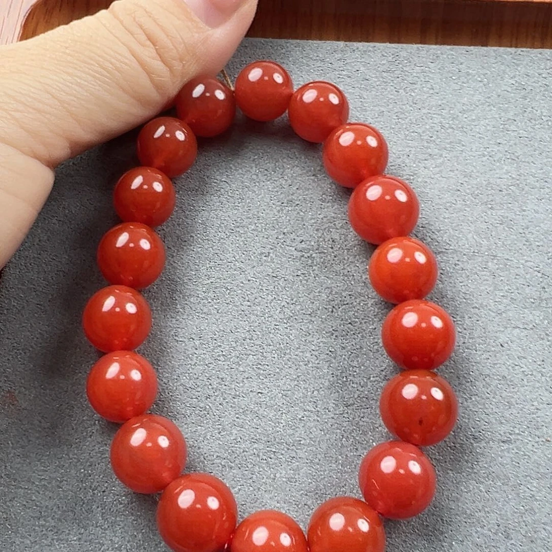南红玛瑙未镶嵌手串