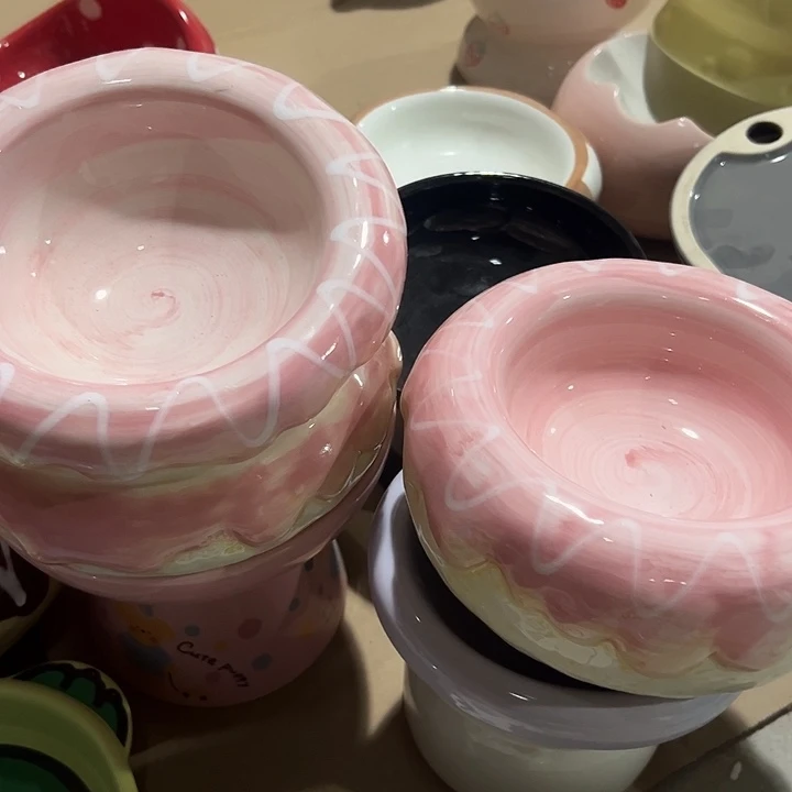 瓷片福利品陶瓷茶杯