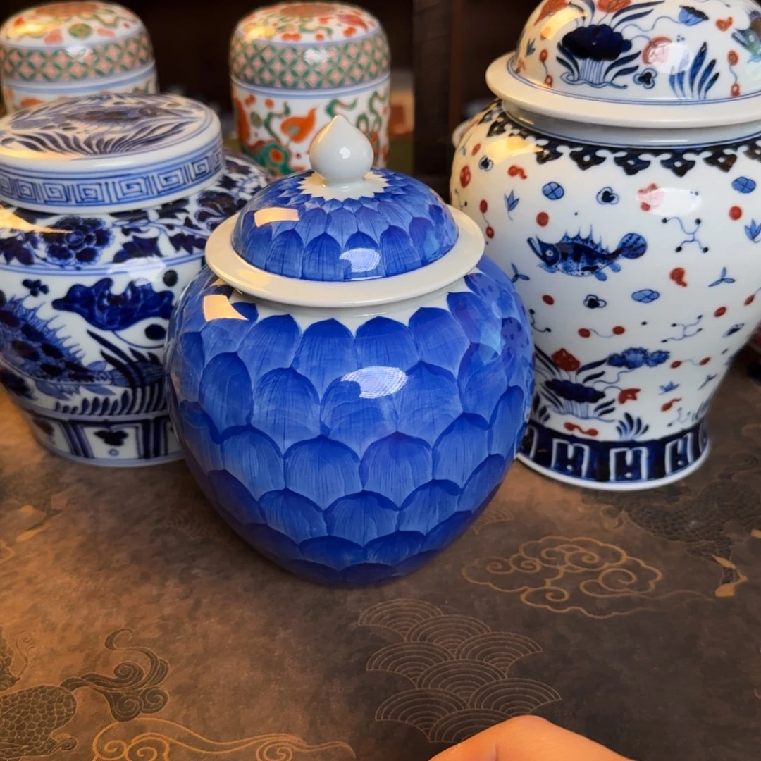 乙*?纯手工手绘陶瓷茶具三件套