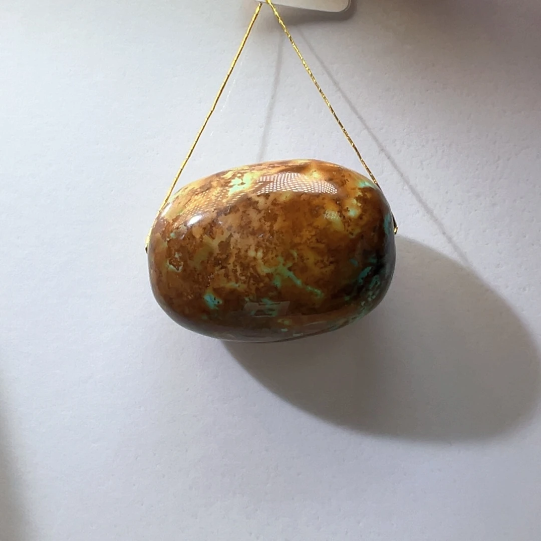 绿松石未镶嵌挂件