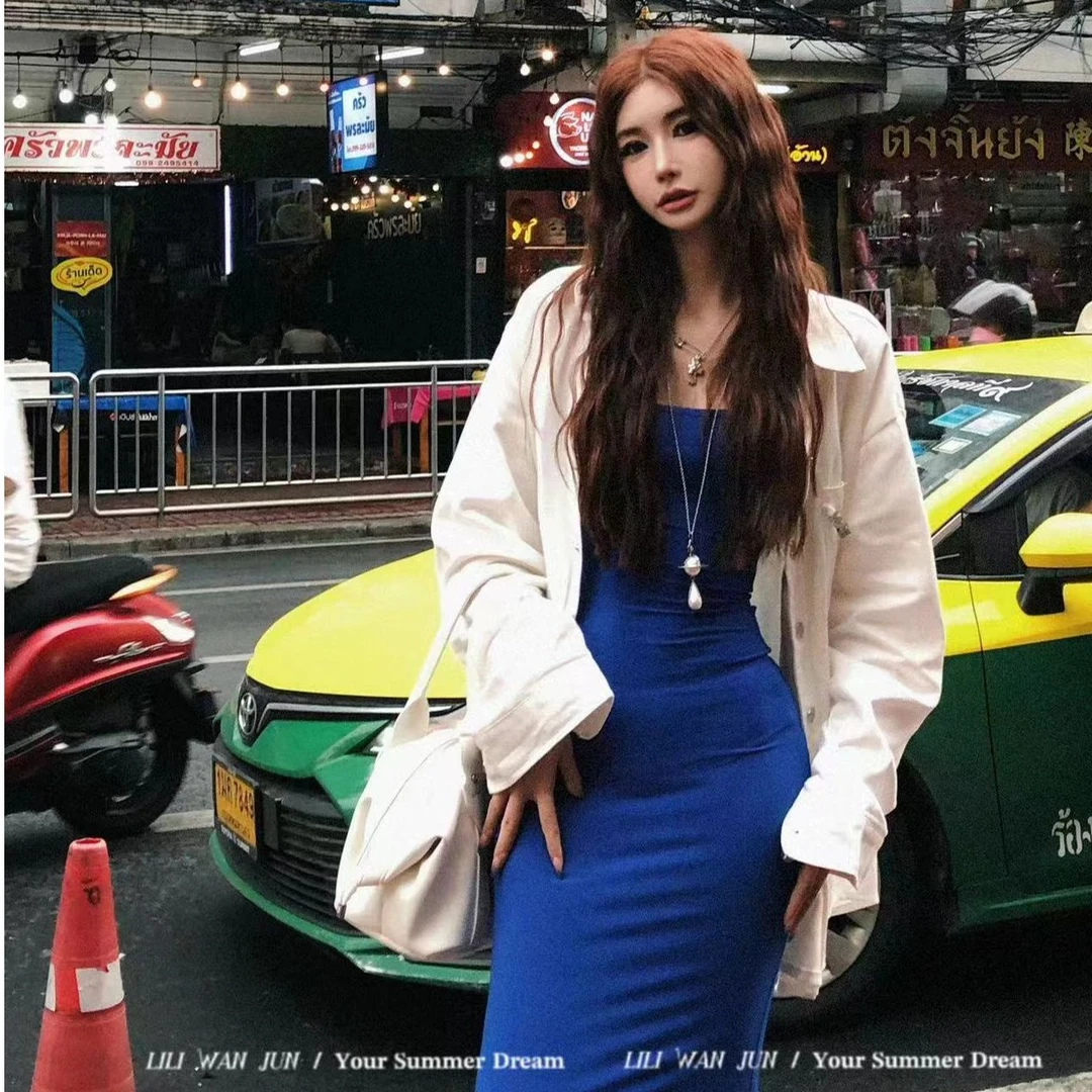 【婉君】夏季气质链条口袋设计感衬衫LWJ24A1C689