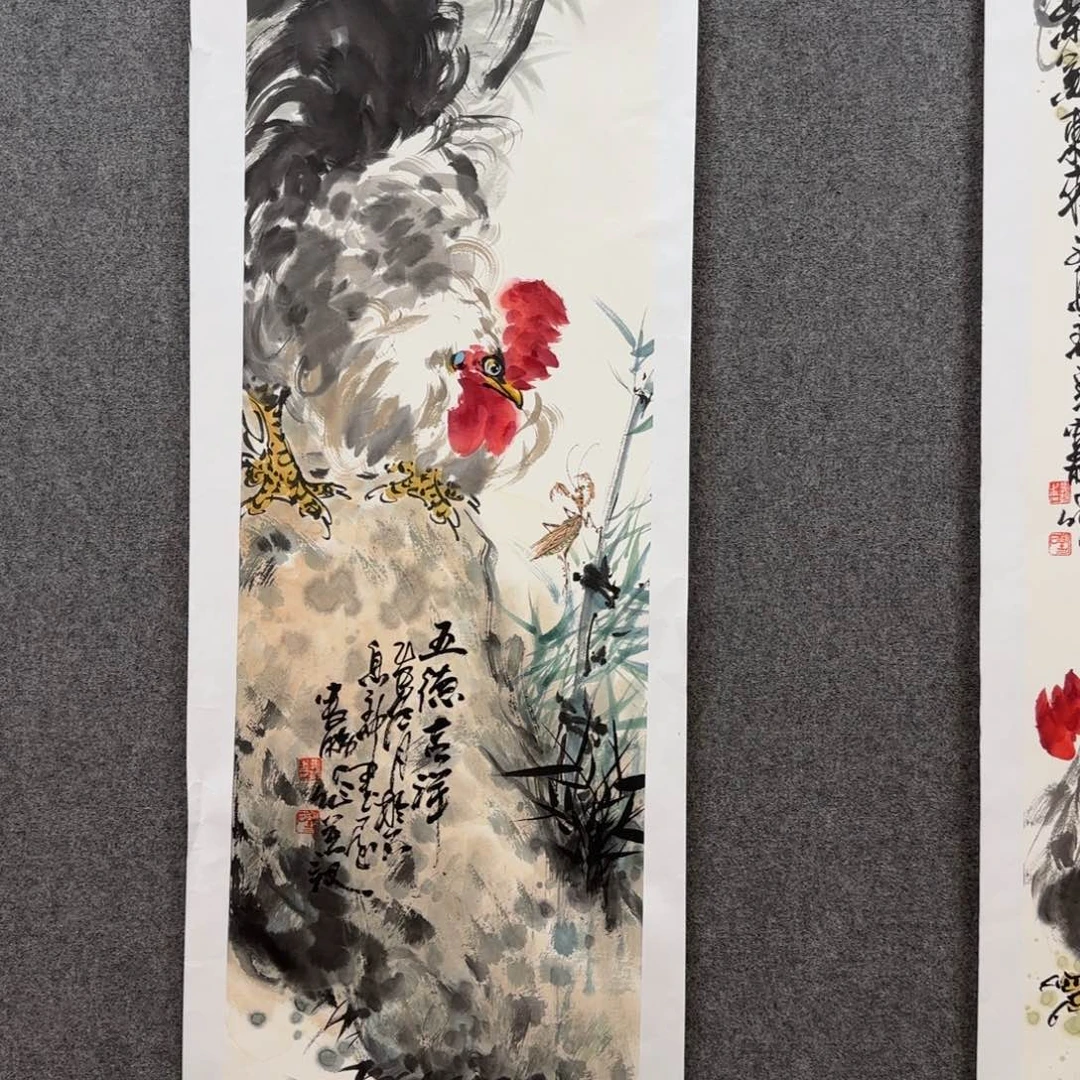 国画娄鹏老师手绘作品