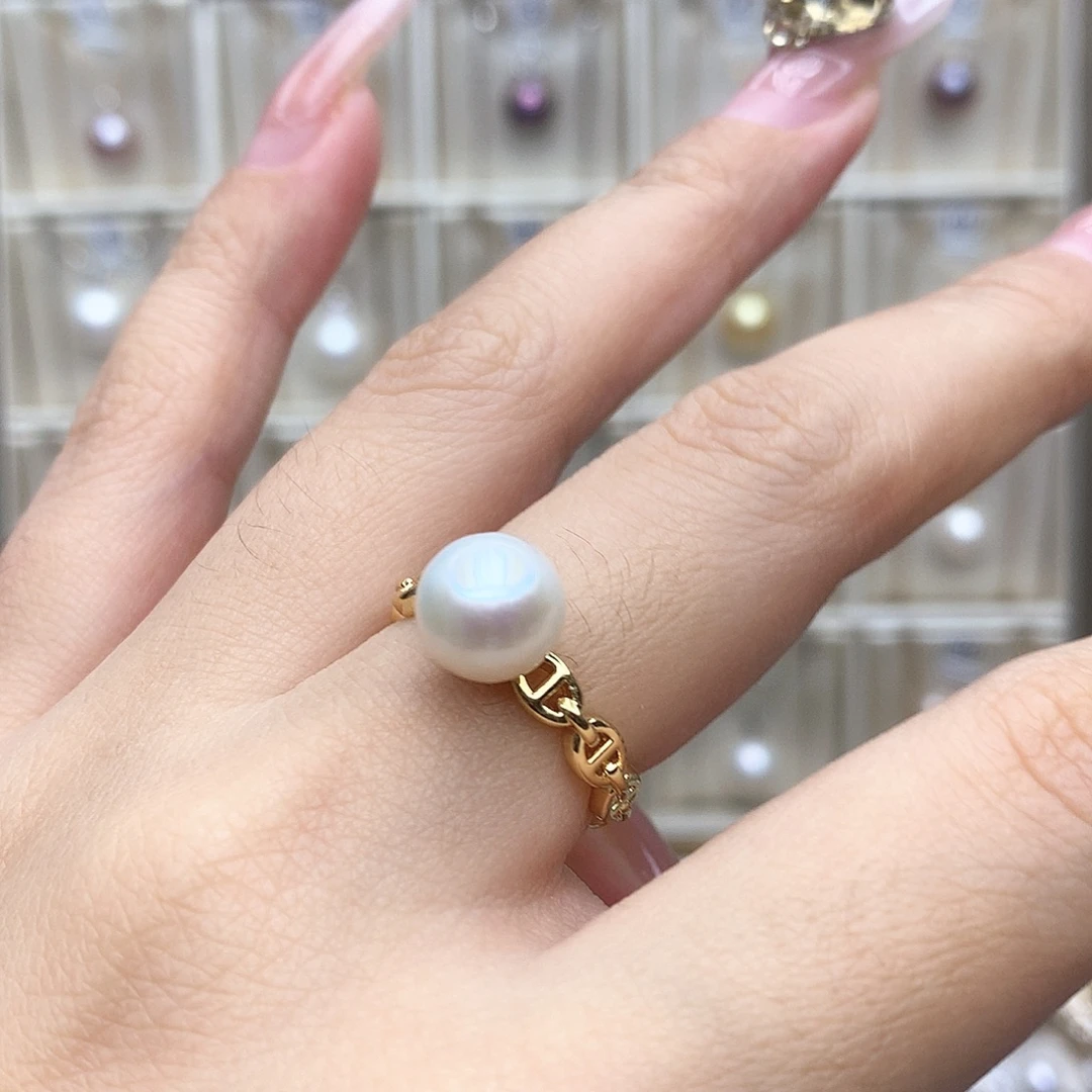 淡水珍珠吊坠(赠链)合金