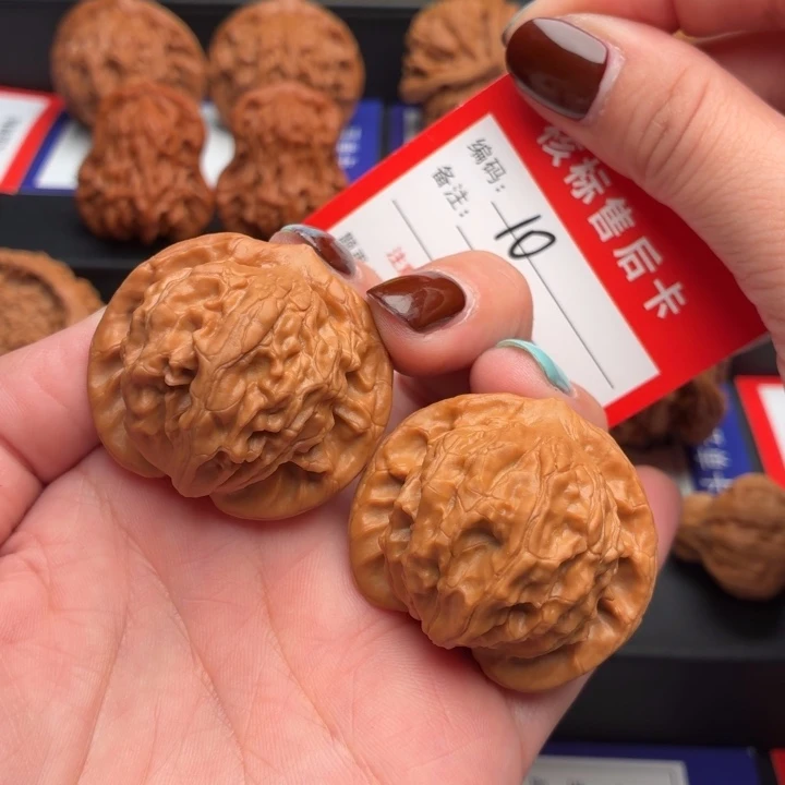 文玩核桃把件38尺图图