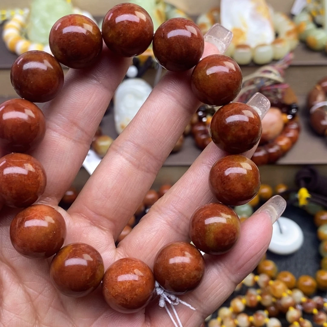 透闪石质玉未镶嵌手串