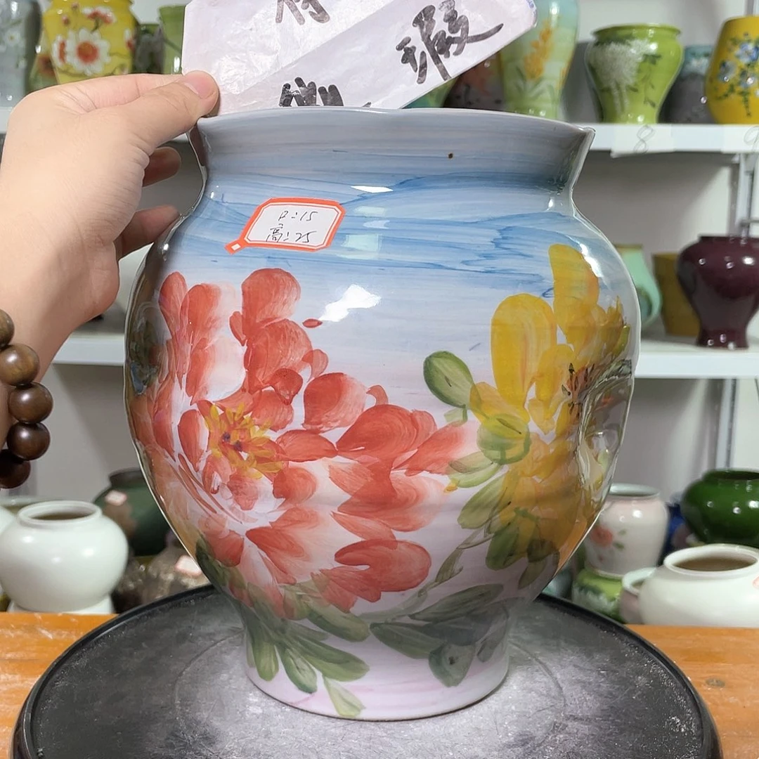 景德镇陶瓷花盆花器暇256