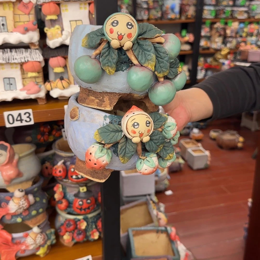 【闪购商品】陶瓷L****t粗陶手捏