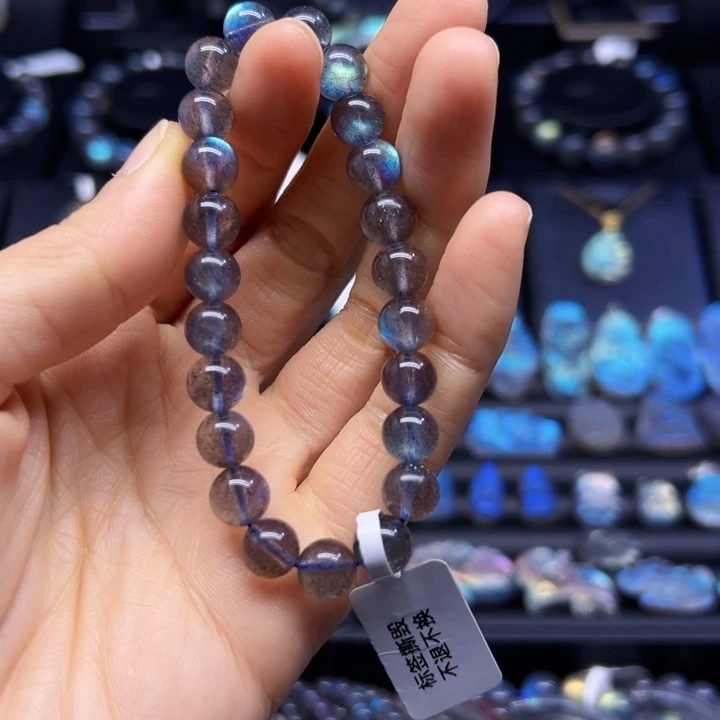 拉长石手串未镶嵌九****✨8左右