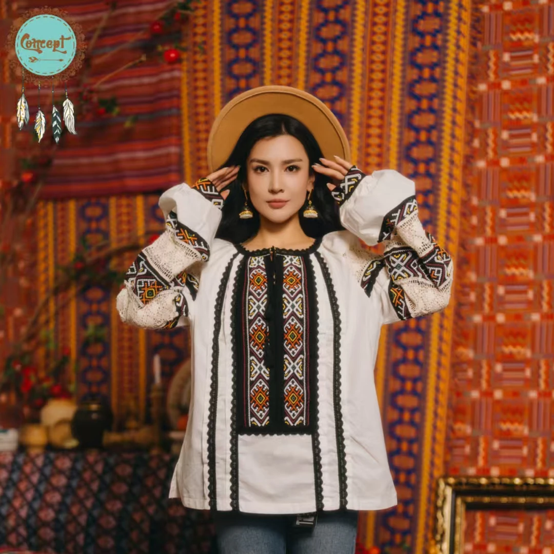 Concept重工刺绣上衣