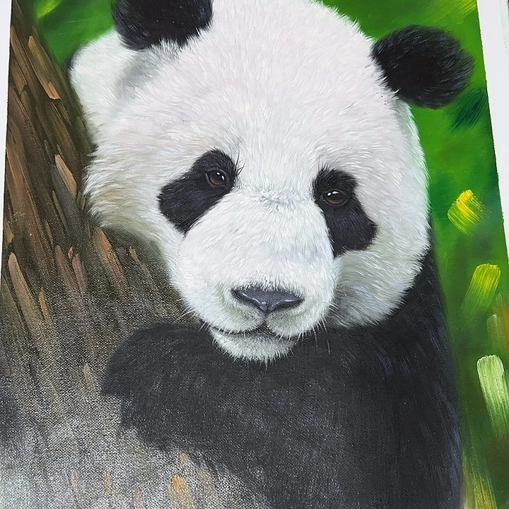 油画恭喜嘻嘻仔仔细细