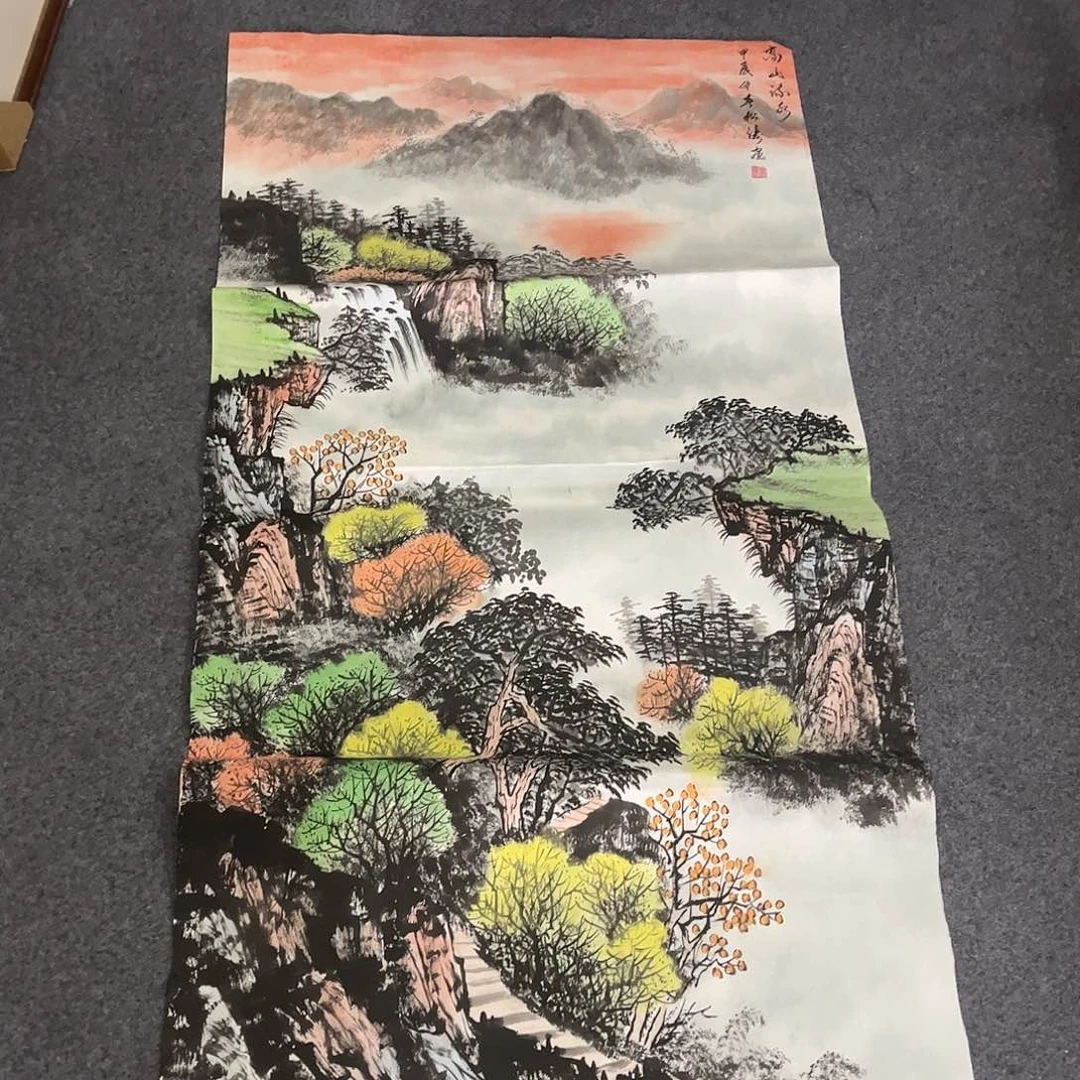 国画TD精品国画作品单幅任发