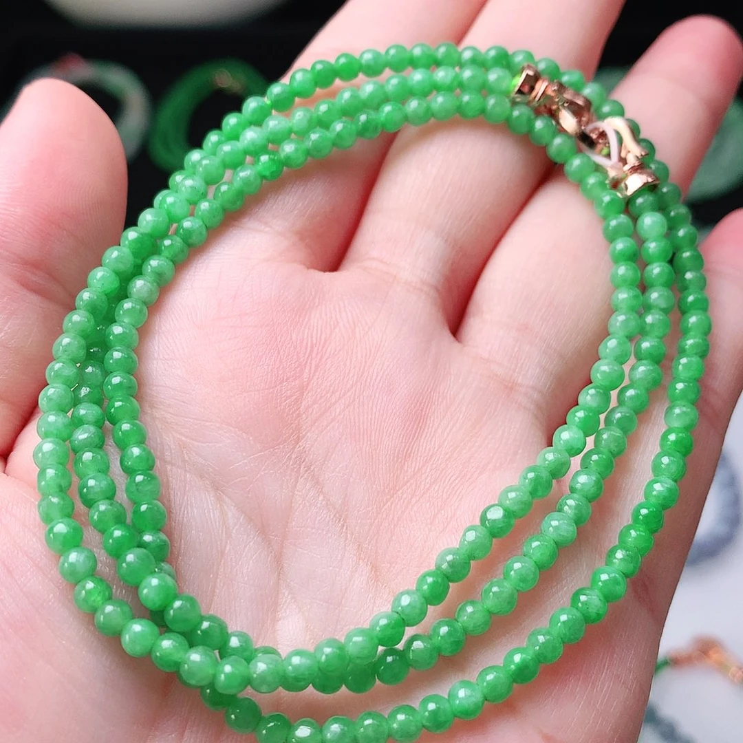 未镶嵌手链翡翠翡翠