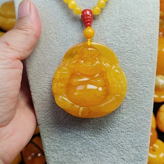 蜜蜡吊坠(赠链)未镶嵌