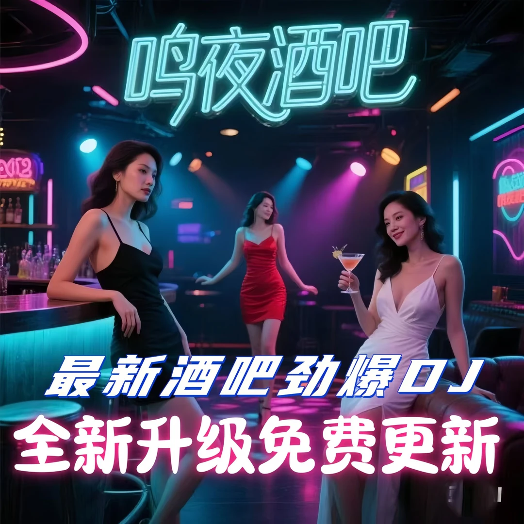 2025款DJ车载U盘经典慢摇视频酒吧美女车载音乐通用车型