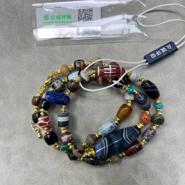 一线缠丝文玩多宝脖挂 YZ2233［燕赵造物司］