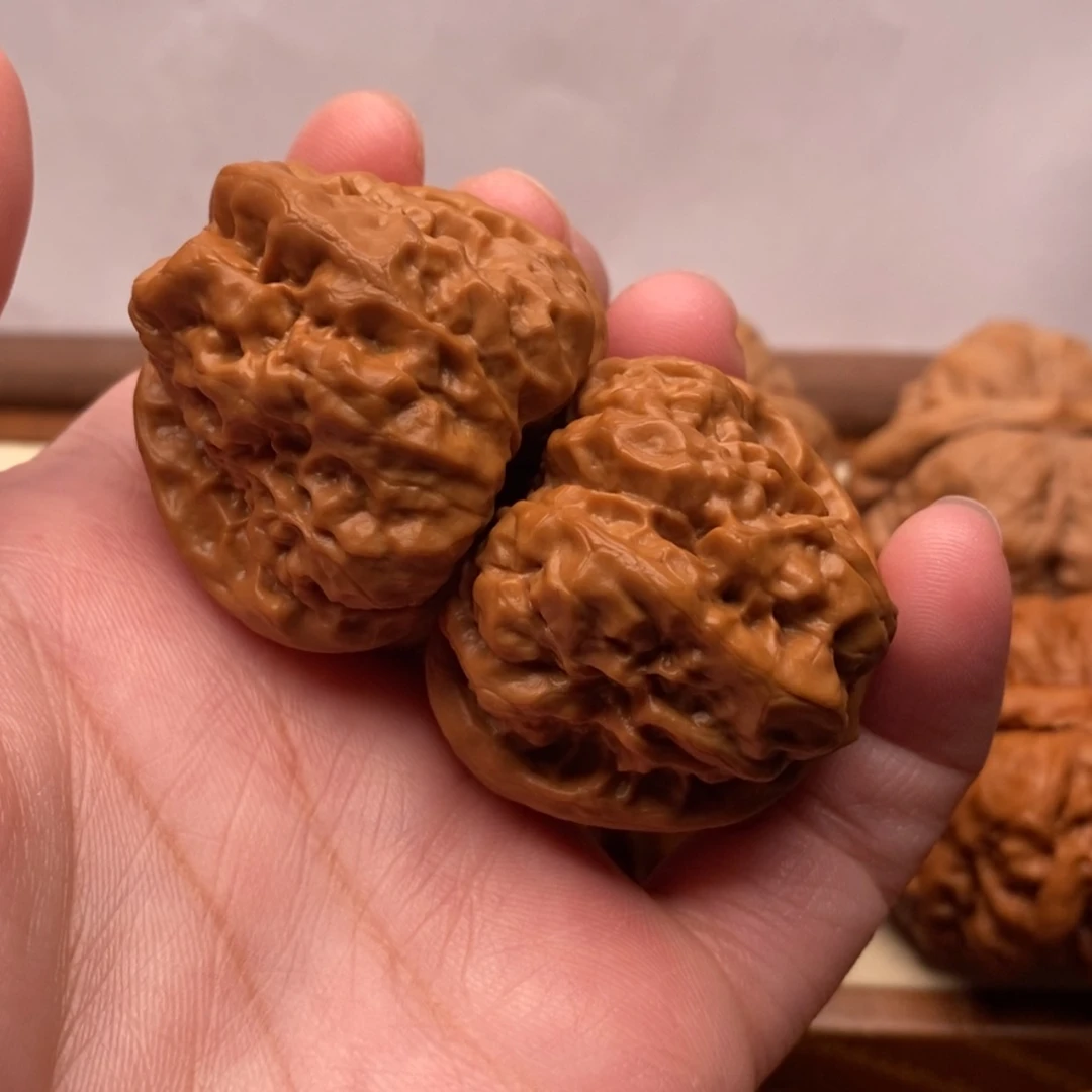 【闪购商品】把件文玩核桃肌肉开背蛙边38左右