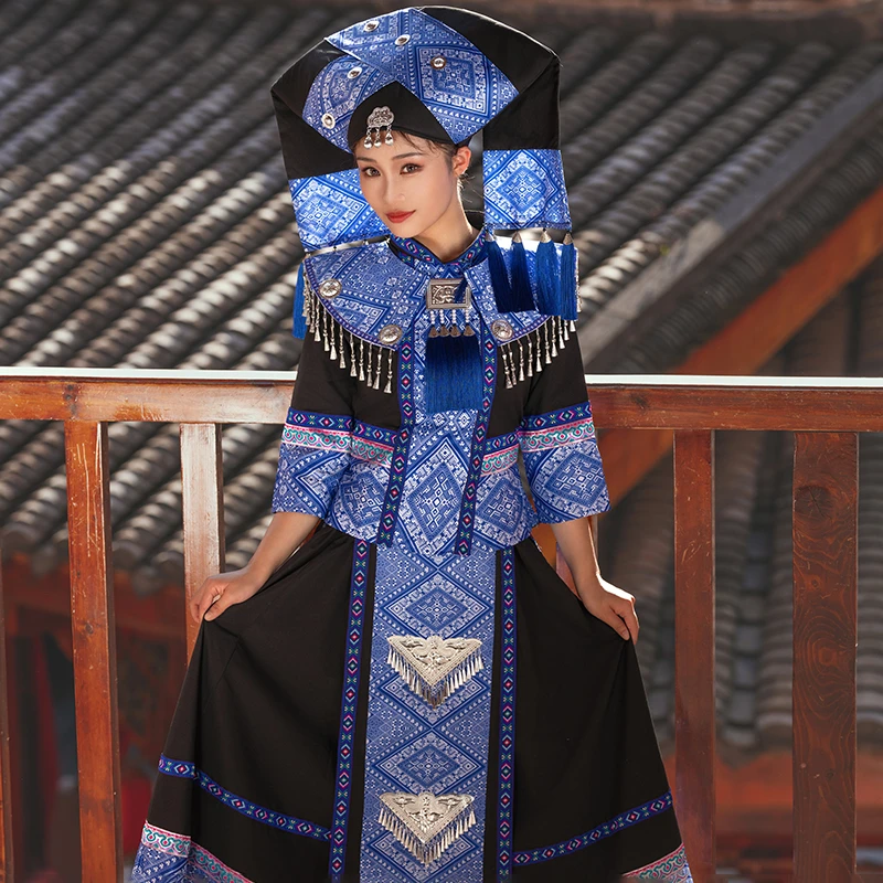 广西三月三壮族民族服装7号（成人款）