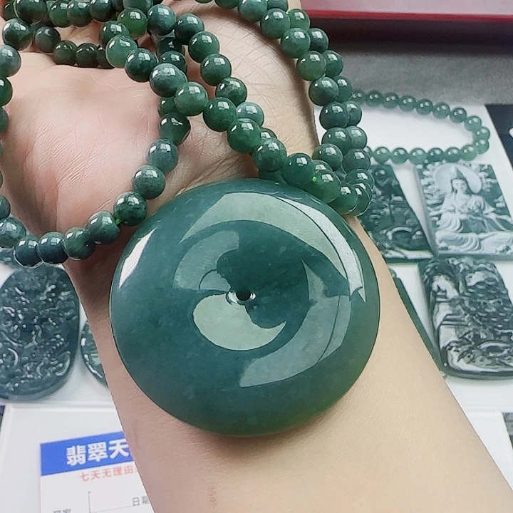 颈饰未镶嵌翡翠多样化性发一