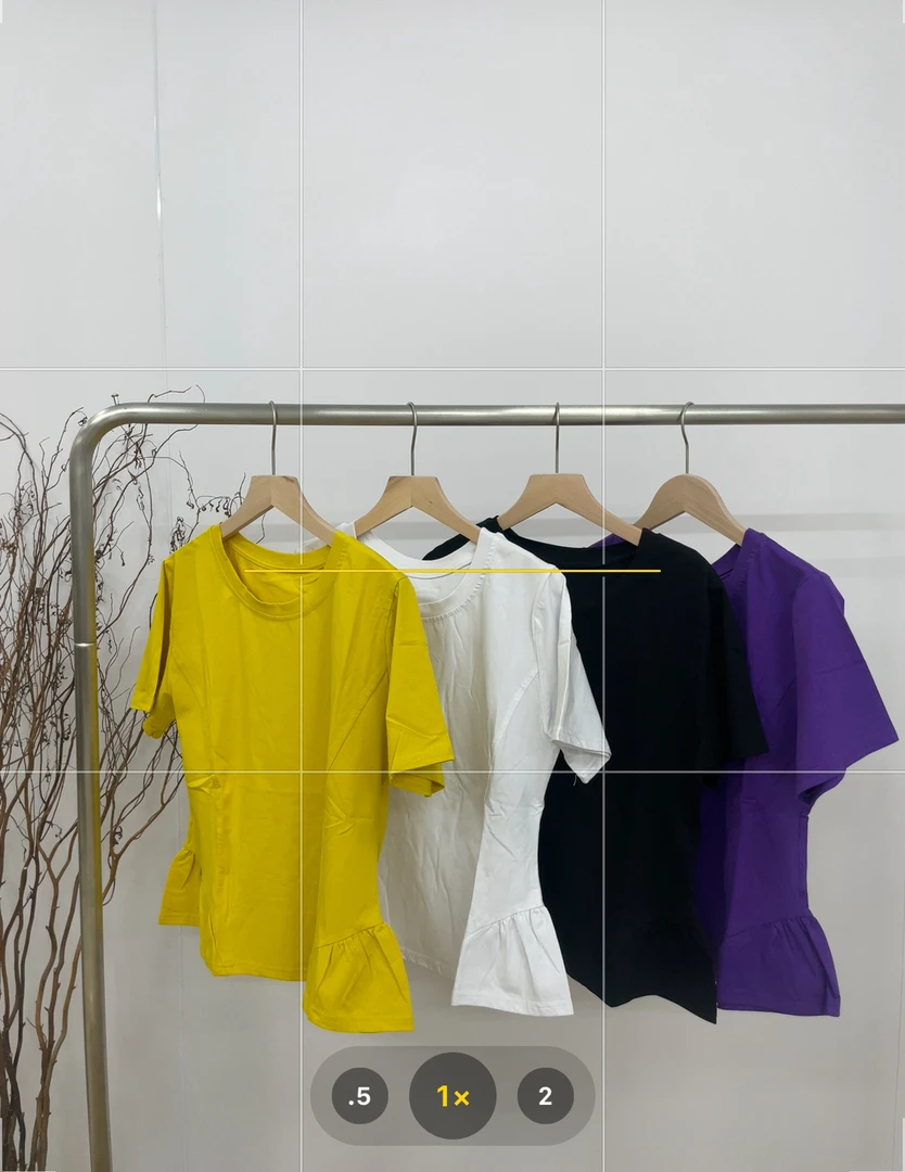 小白姐姐【现货】8651下摆伞摆款遮肉特色T