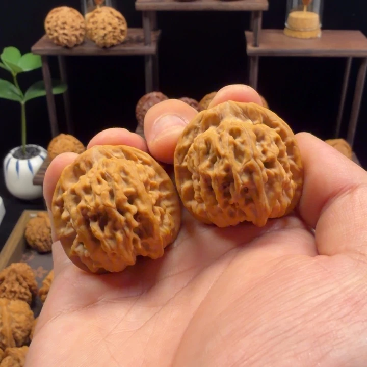 文玩核桃把件天地